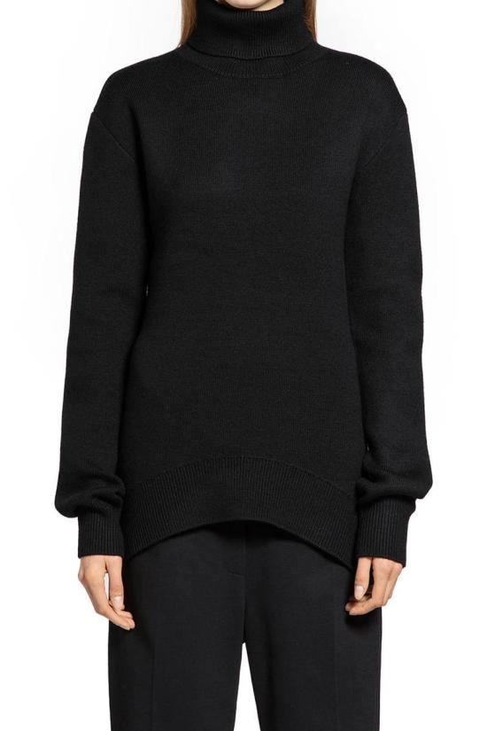 25FW 토템 터틀넥 254WRT0614YA0008 001 Black