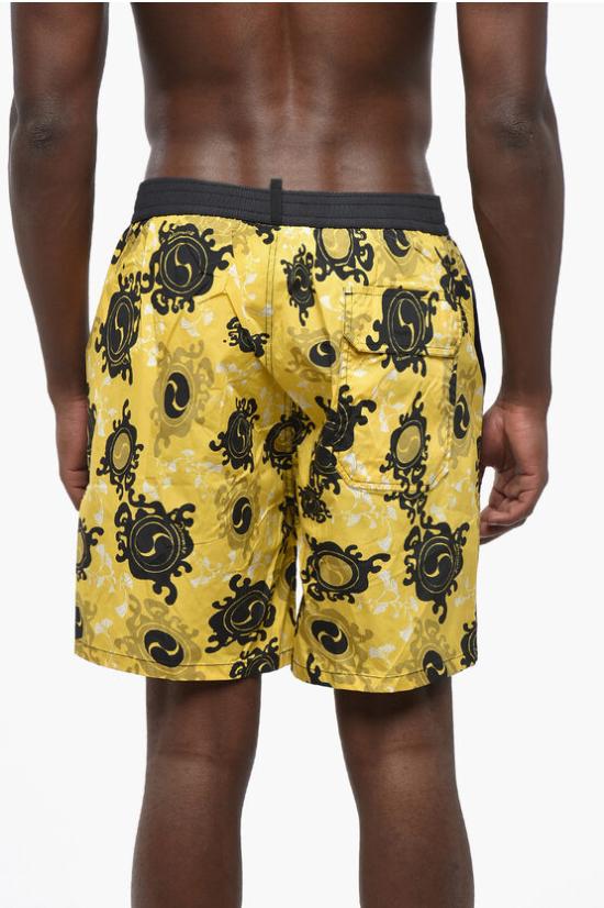  디스퀘어드2 스윔팬츠 D7BMA5000ISA01731 Giallo Nero - DSQUARED2