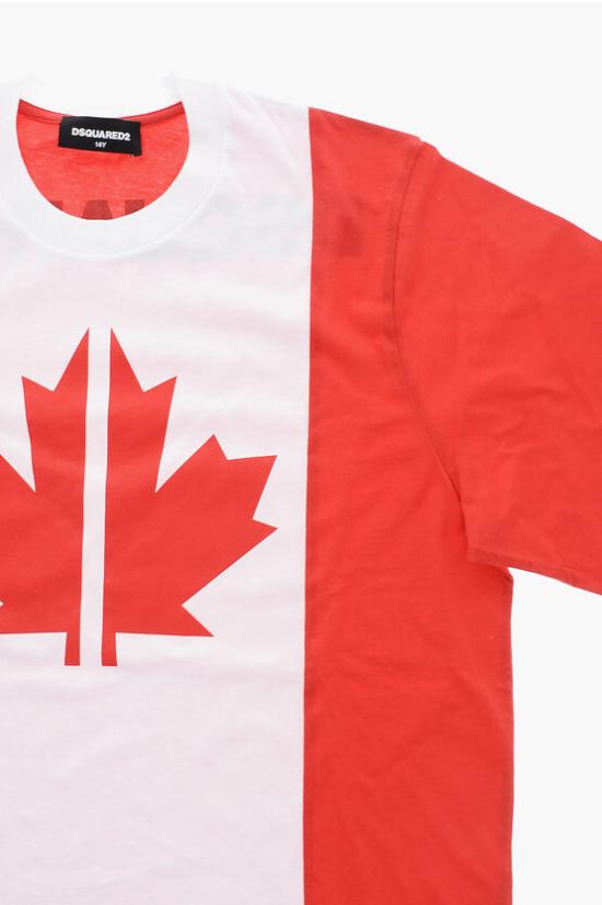  [키즈] 디스퀘어드2 티셔츠 KDQ1437D00MMDQ411 Red - DSQUARED2
