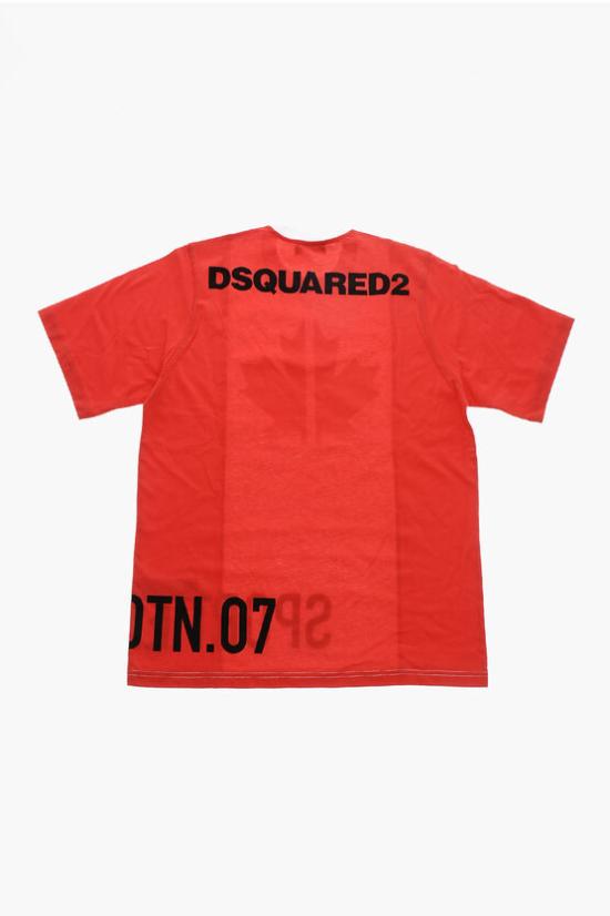 [키즈] 디스퀘어드2 티셔츠 KDQ1437D00MMDQ411 Red - DSQUARED2