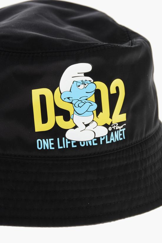  디스퀘어드2 버킷햇 HAM0031117065272124 Black - DSQUARED2