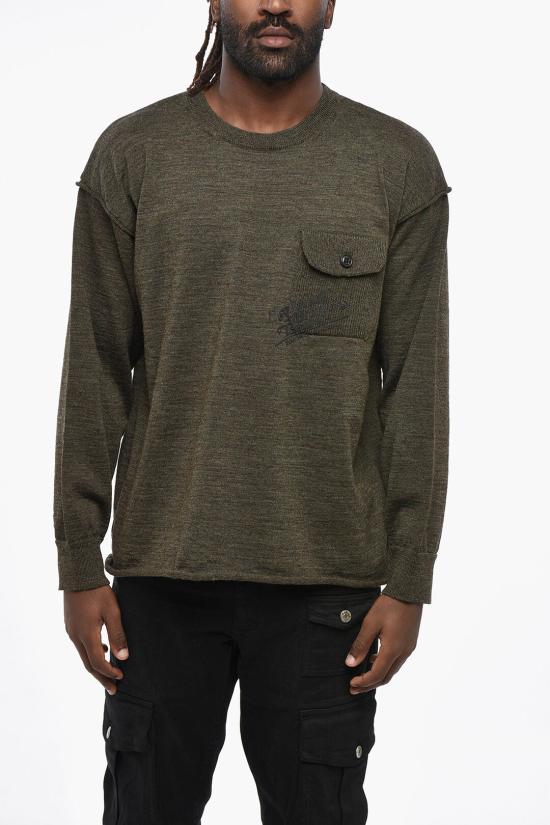  디스퀘어드2 스웨터 S74HA1344S18312727 Military Green