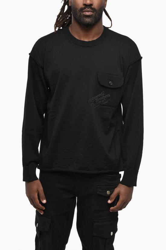  디스퀘어드2 스웨터 S74HA1344S18312900 Black