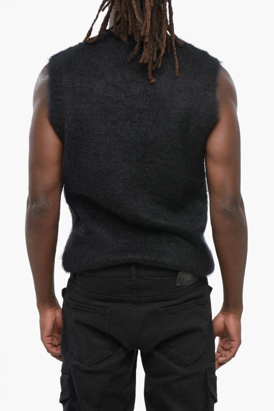  디스퀘어드2 니트 베스트 S74HA1364S18301900 Black - DSQUARED2