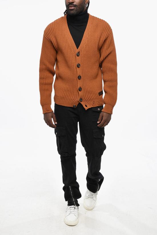  디스퀘어드2 가디건 S74HA1382S18299188 Brown - DSQUARED2