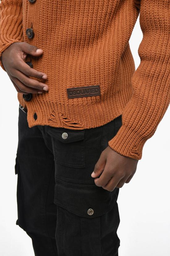  디스퀘어드2 가디건 S74HA1382S18299188 Brown - DSQUARED2