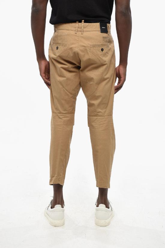  디스퀘어드2 스트레이트 팬츠 S74KB0822S41794131 Brown - DSQUARED2