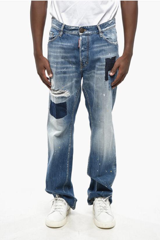  디스퀘어드2 데님 팬츠 S74LB1349S30309470 Blue