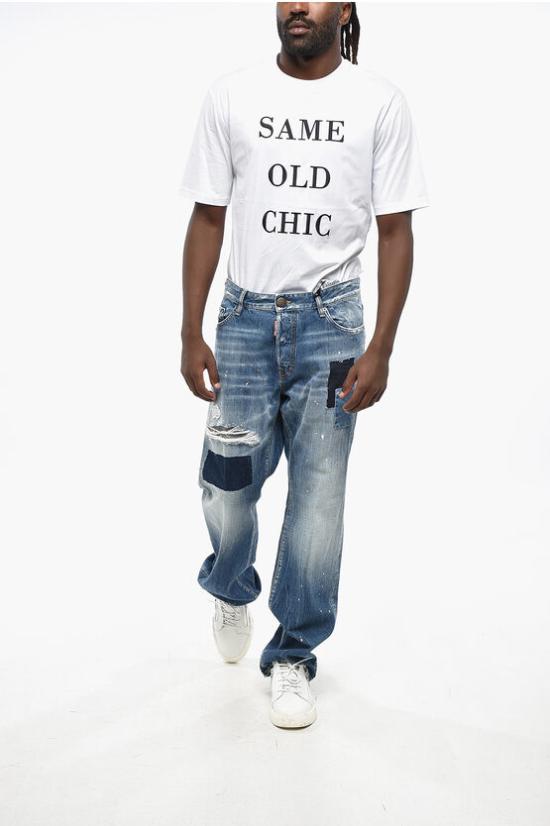  디스퀘어드2 데님 팬츠 S74LB1349S30309470 Blue - DSQUARED2