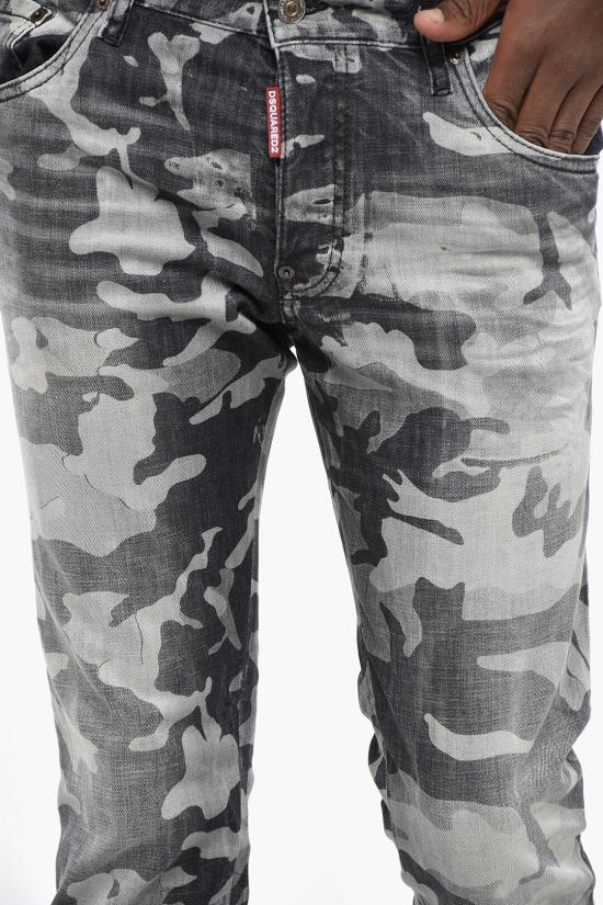 디스퀘어드2 데님 팬츠 S74LB1376S30357900 Gray - DSQUARED2