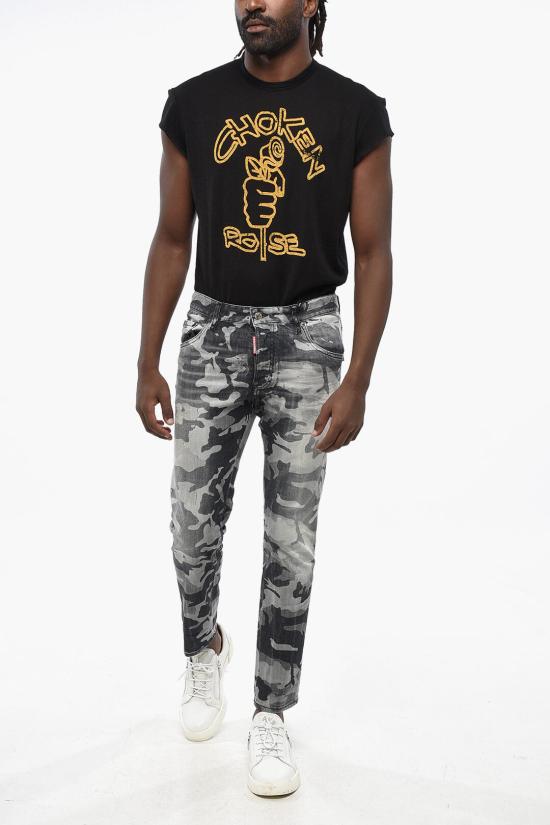  디스퀘어드2 데님 팬츠 S74LB1376S30357900 Gray - DSQUARED2