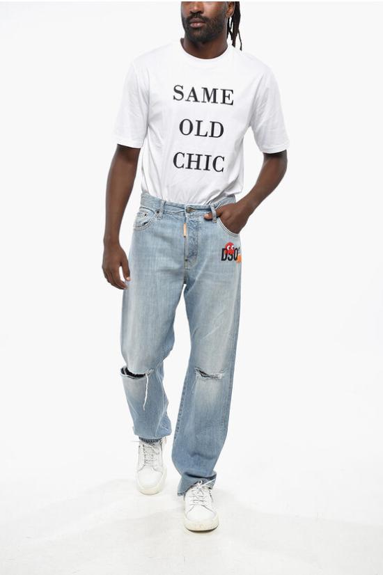  디스퀘어드2 데님 팬츠 S71LB1329S30309470 Blue - DSQUARED2