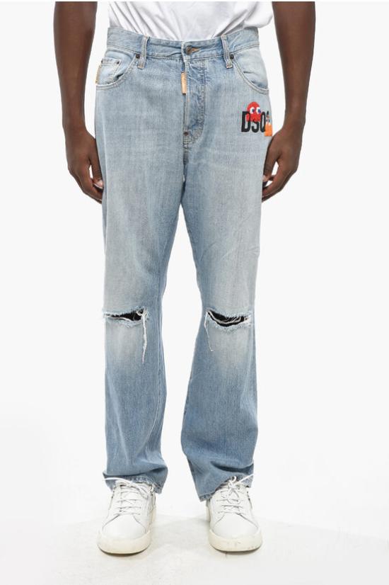  디스퀘어드2 데님 팬츠 S71LB1329S30309470 Blue