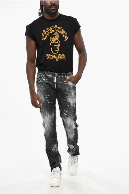  디스퀘어드2 데님 팬츠 S71LB1282S30357900 Black - DSQUARED2