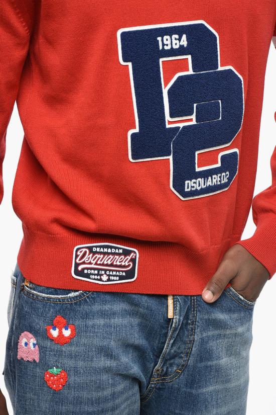  디스퀘어드2 스웨터 S71HA1217S18366961 Red - DSQUARED2