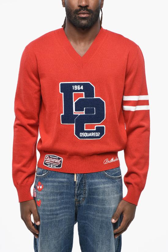  디스퀘어드2 스웨터 S71HA1217S18366961 Red
