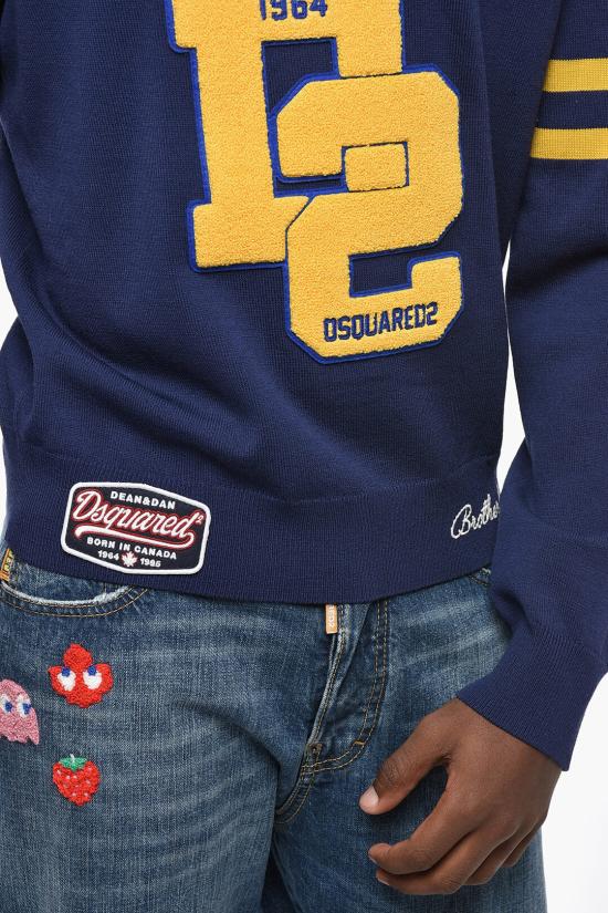  디스퀘어드2 스웨터 S71HA1217S18366962 Blue - DSQUARED2