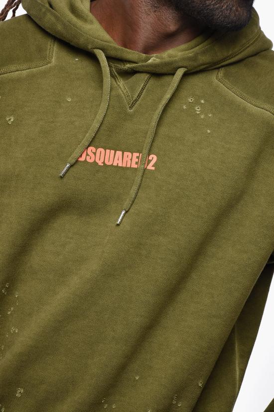  디스퀘어드2 후드 티셔츠 S71GU0615S25030728 Green - DSQUARED2