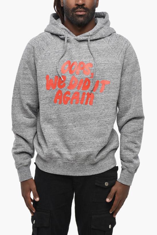  디스퀘어드2 후드 티셔츠 S71GU0617S25477860M Gray