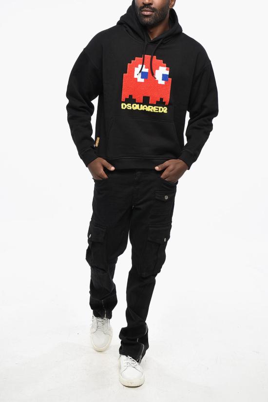  디스퀘어드2 후드 티셔츠 S71GU0635S25516900 Black - DSQUARED2