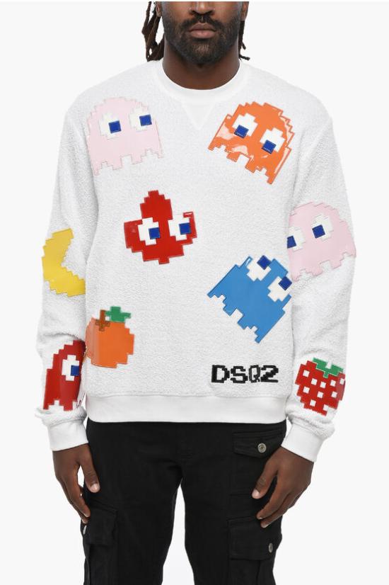  디스퀘어드2 긴팔 티셔츠 S71GU0636S25140100 White