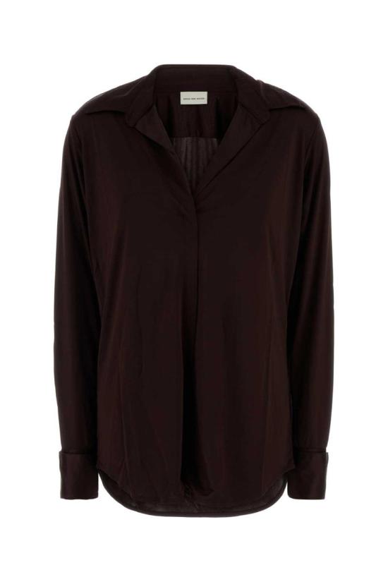 25FW 드리스 반 노튼 블라우스 2520111552617 358 Red