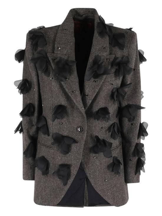 25FW 마렐라 수트 자켓 2523046058200 001 TESTA DI MORO GREY