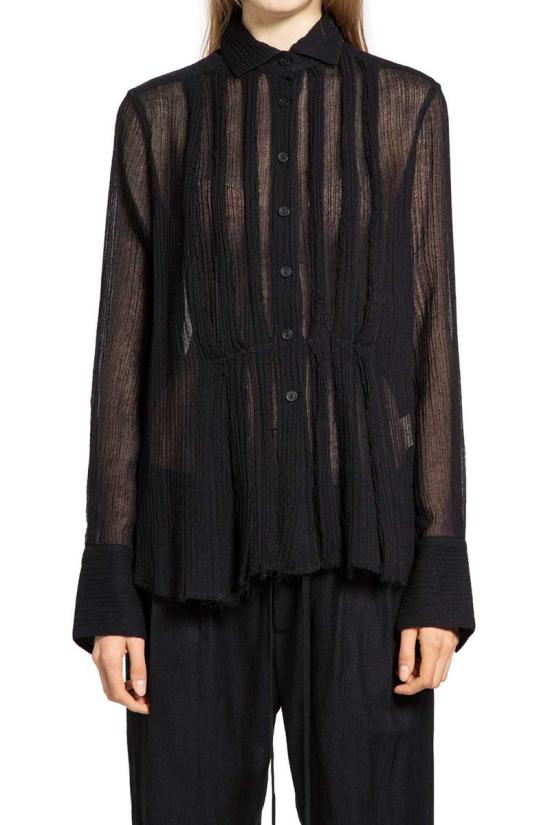 25FW 포르메 덱스프레시옹 블라우스 DS058 PRTB Black