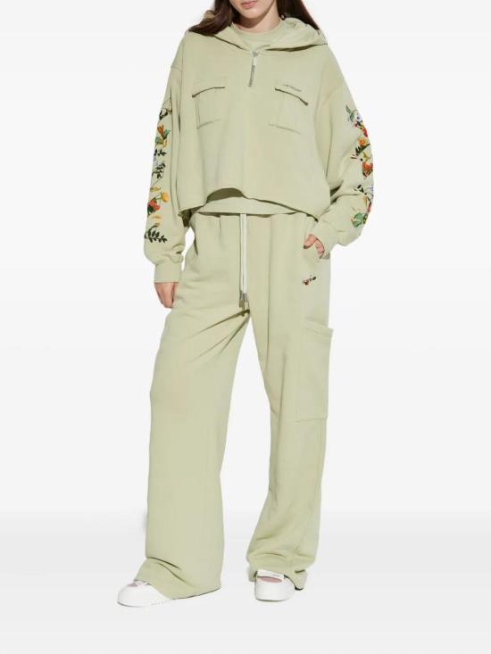 25FW 오프화이트 긴팔 티셔츠 OWBB06BF25FLE0015010 5010 ALFALFA BL - OFF WHITE