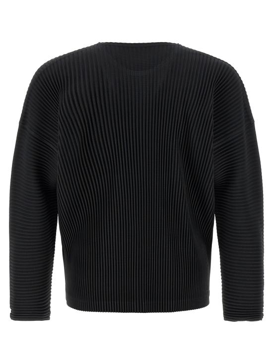 25FW 옴므 플리세 이세이 미야케 가디건 HP58JK09315 Black - HOMME PLISSE' ISSEY MIYAKE