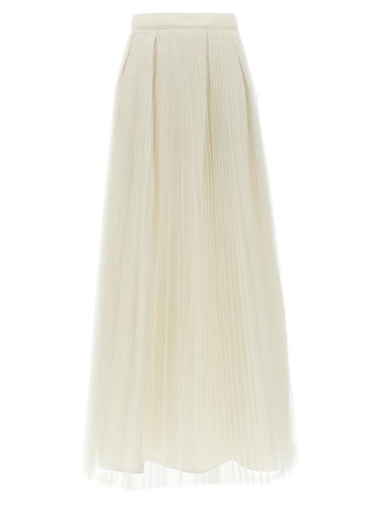 25FW 트윈셋 숏 스커트 252TT228400059 White