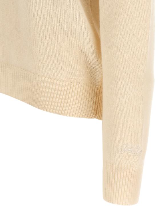 25FW 세인트바쓰 가디건 QUE001803922IMANDIFUORIPISTA10EMB White - MC2 SAINT BARTH