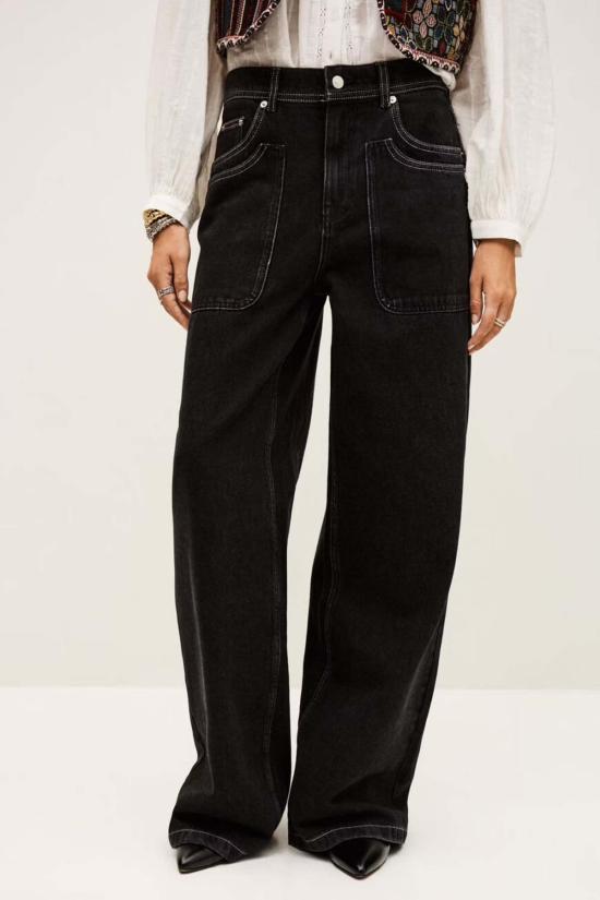  바쉬 데님 팬츠 바앤쉬 노엘 진 진스 카르보네 - BA&SH