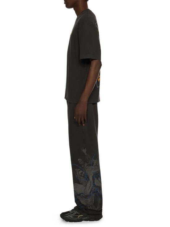 25FW 오프화이트 반팔 티셔츠 OMAA120F25JER00V1301 1301 VINTAGE BL - OFF WHITE