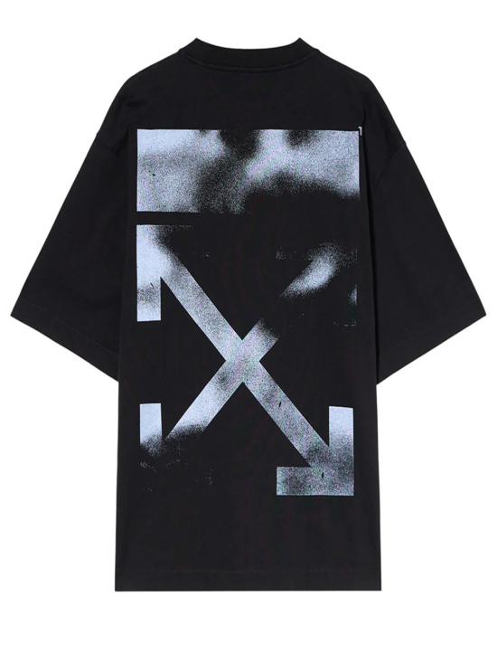 25FW 오프화이트 반팔 티셔츠 OMAA120F25JER00D1041 1041 BLACK CL - OFF WHITE