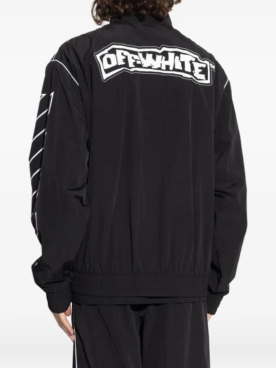 25FW 오프화이트 봄버 자켓 OMBD05EF25FAB0011001 1001 BLACK WH - OFF WHITE