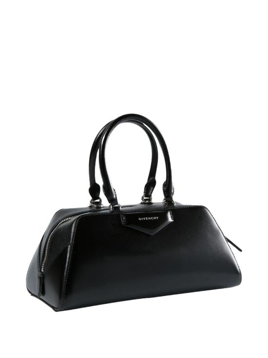 25FW 지방시 안티고나 박스 레더 스몰 이스트 웨스트 백 BB5130B2B2 001 BLACK - GIVENCHY