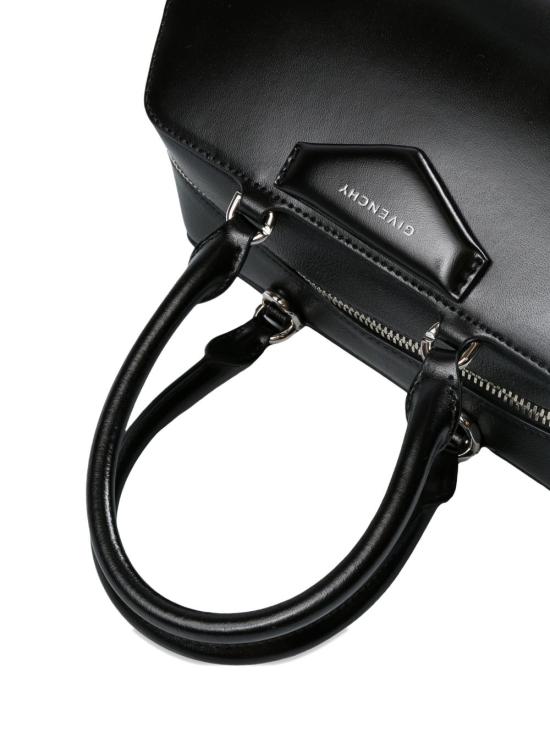 25FW 지방시 안티고나 박스 레더 스몰 이스트 웨스트 백 BB5130B2B2 001 BLACK - GIVENCHY