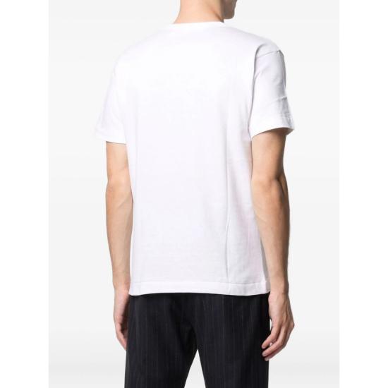 25FW 꼼데가르송 반팔 티셔츠 AX T280 WHITE - COMME DES GARCONS