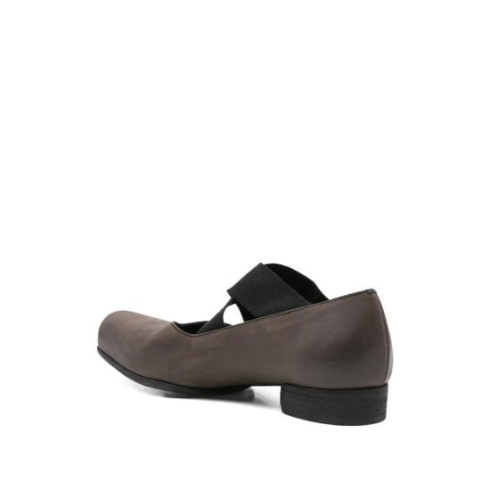 26SS 우마 왕 플랫 슈즈 US9003 UW069 BROWN BLACK - UMA WANG