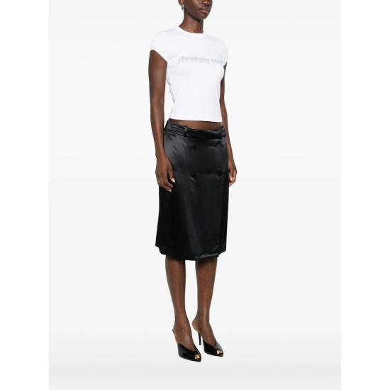 26SS 알렉산더 왕 반팔 티셔츠 1CC1261209 100 WHITE - ALEXANDER WANG