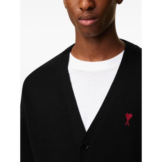 25FW 아미 스웨터 HKC361 001 009 BLACK - AMI