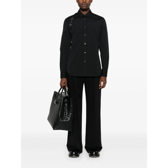 25FW 알렉산더 맥퀸 셔츠 828170 QNAAB 1000 BLACK - ALEXANDER MCQUEEN