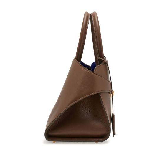 26SS 살바토레 페라가모 토트백 215608 0771867 CLLAP BROWN - SALVATORE FERRAGAMO