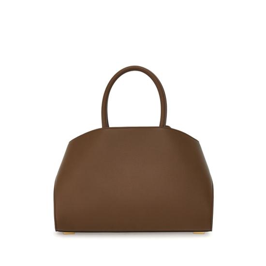 26SS 살바토레 페라가모 토트백 215608 0771867 CLLAP BROWN - SALVATORE FERRAGAMO