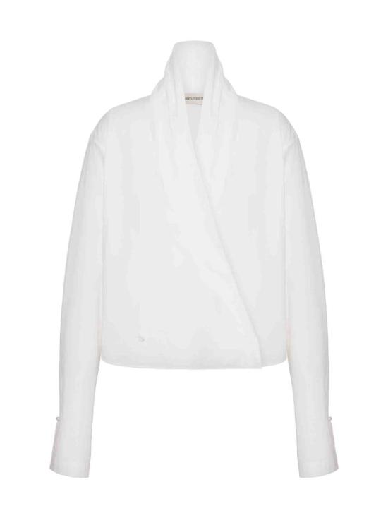 25FW 알베르타 페레티 블라우스 A020666280001 WHITE