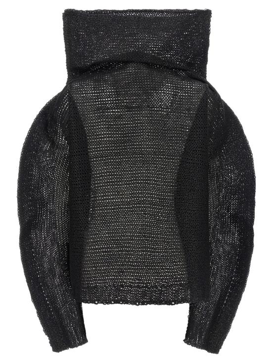 25FW 이세이 미야케 블라우스 IM58KN27815 Black - ISSEY MIYAKE