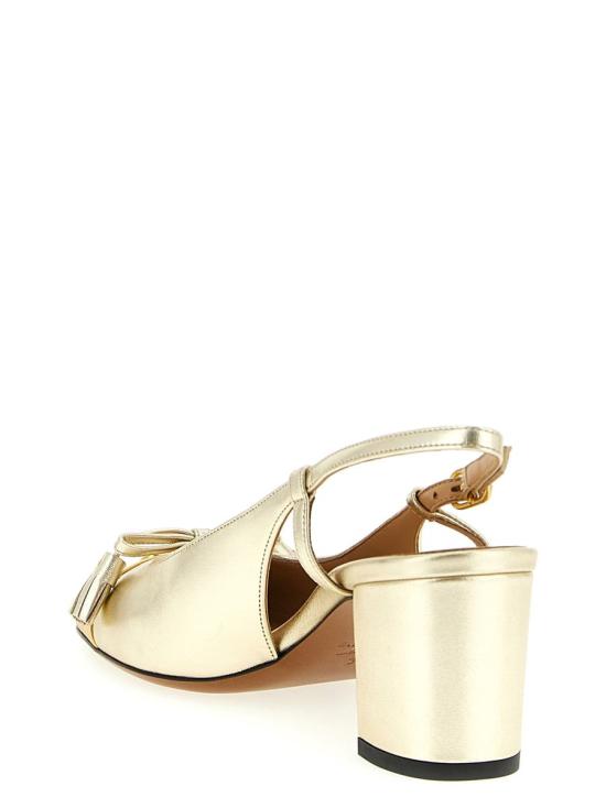 25FW 발렌티노 가라바니 힐/펌프스 W0S0MH9KDRDLW GOLD - VALENTINO GARAVANI