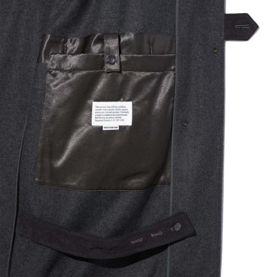  엔지니어드가먼츠 코트 엔지니어드 가먼츠 더플  24온스 울 멜튼 - ENGINEERED GARMENTS