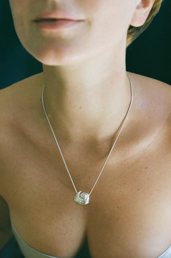  피 닌아 목걸이/팬던트 P.Nina 비너스 어센트 스파이럴 펜던트